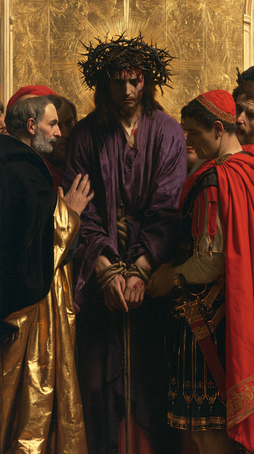 Ecce Homo - Heilig goud · Portret n° 10 - Christelijke kunst