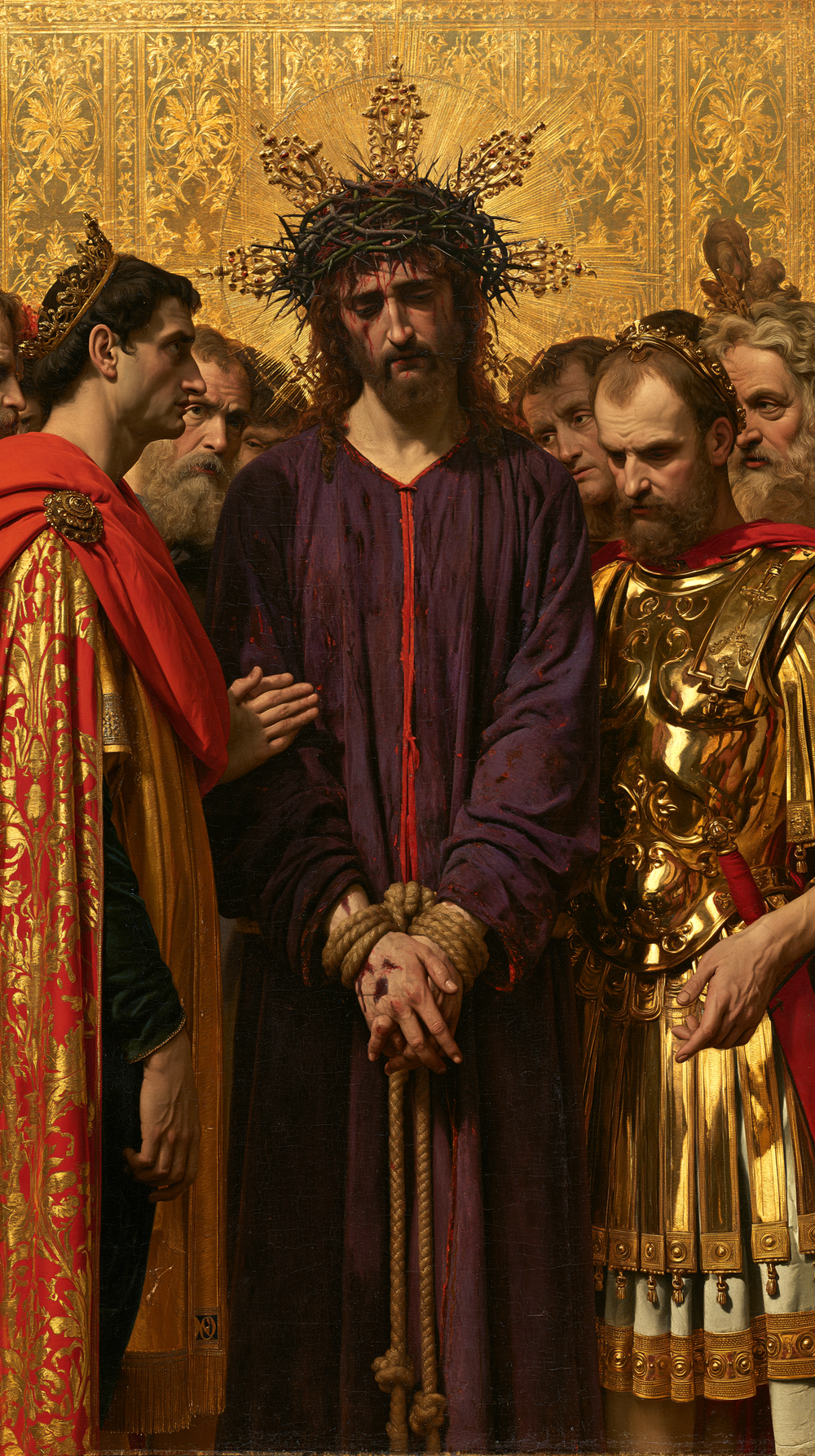 Ecce Homo - Heilig goud · Portret n° 11 - Christelijke kunst