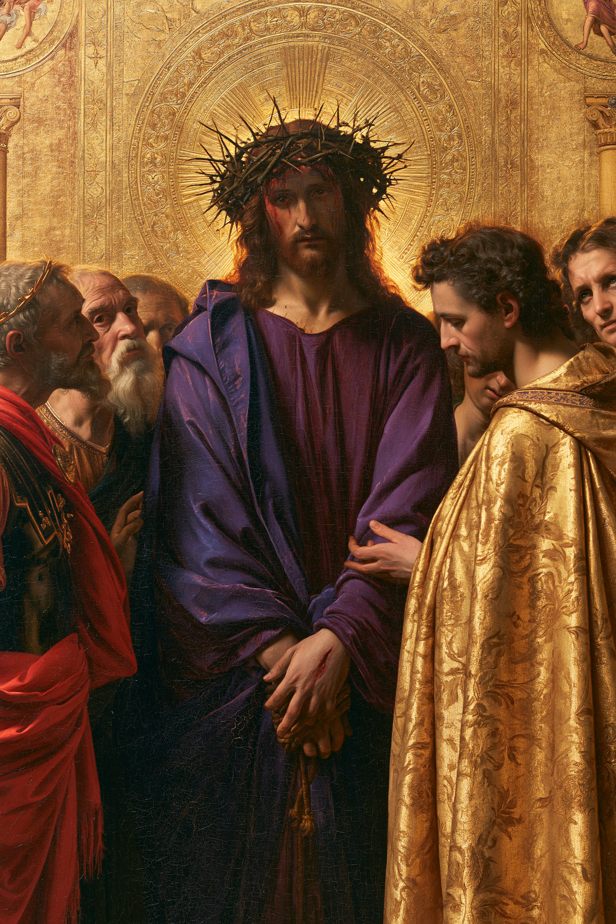 Ecce Homo - Heilig goud · Portret n° 15 - Christelijke kunst
