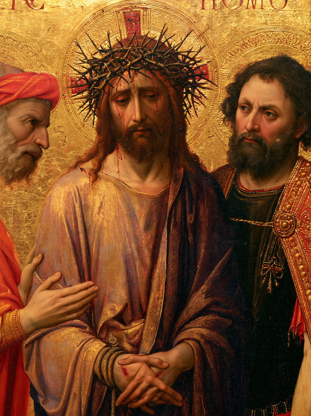Ecce Homo - Heilig goud · Portret n° 18 - Christelijke kunst