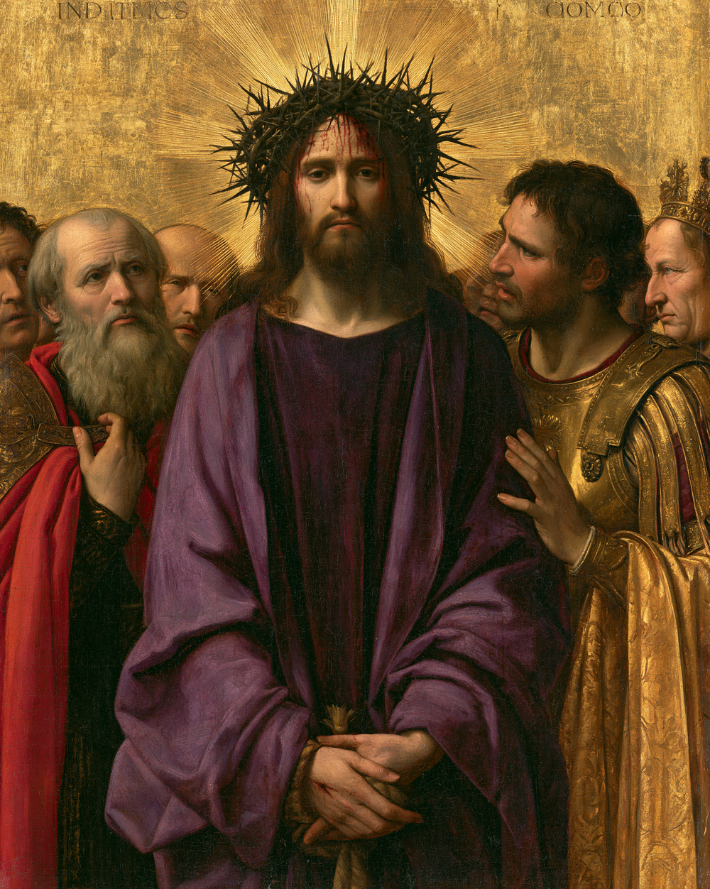 Ecce Homo - Heilig goud · Portret n° 19 - Christelijke kunst