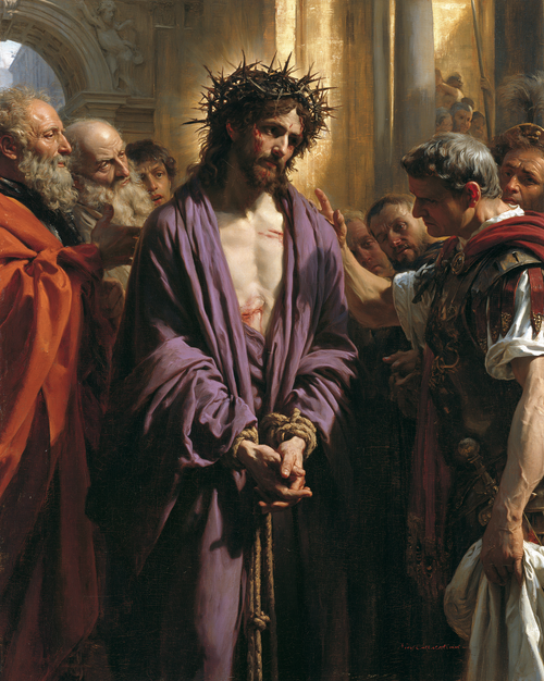 Ecce Homo - Heilig goud · Portret n° 21 - Christelijke kunst
