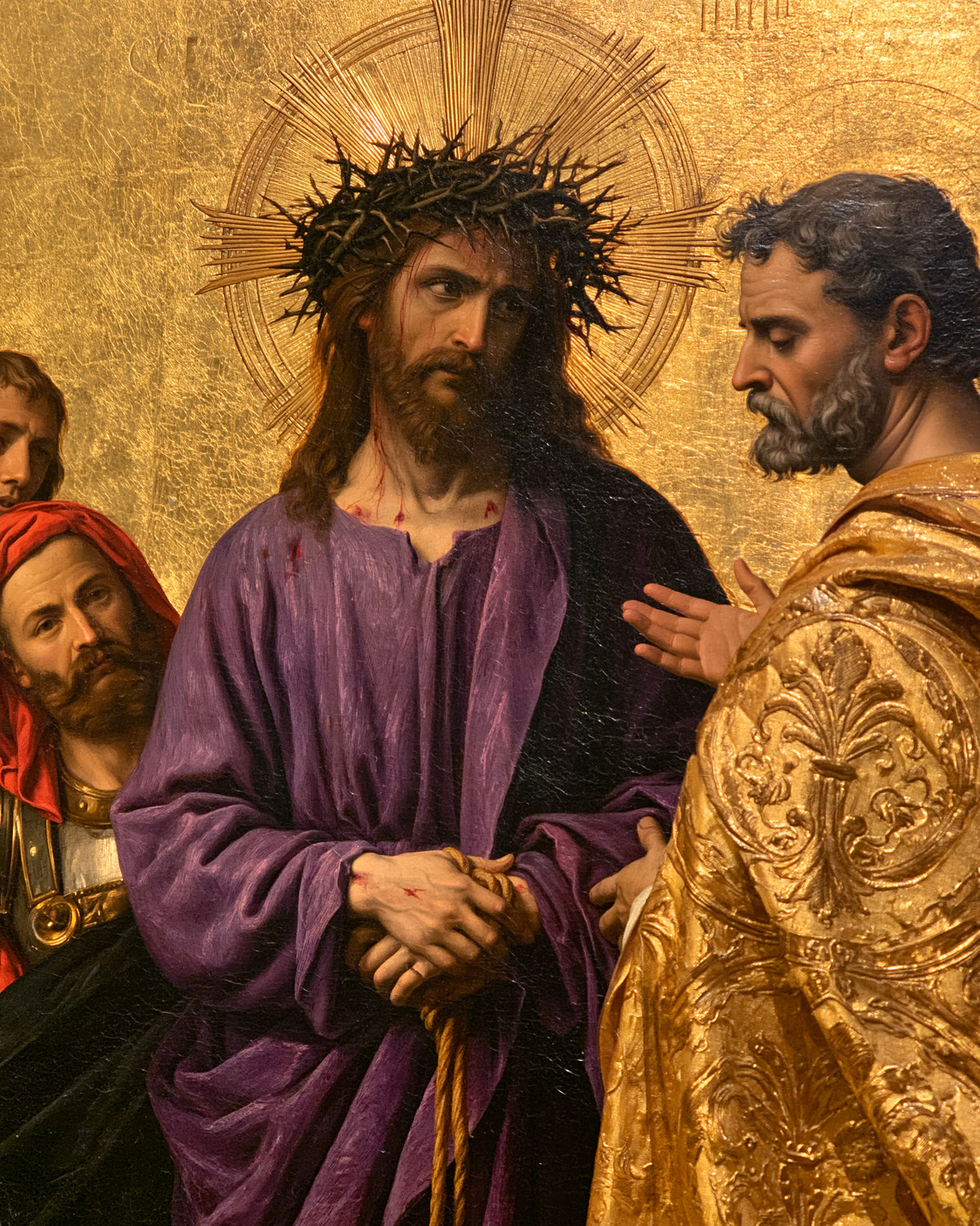 Ecce Homo - Heilig goud · Portret n° 22 - Christelijke kunst