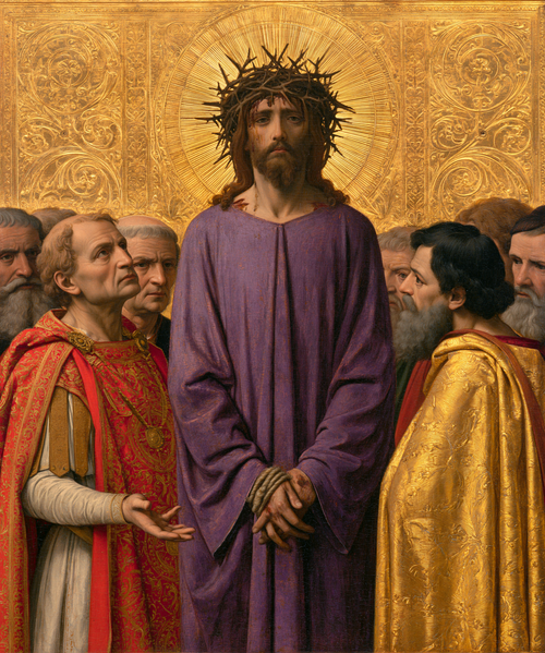 Ecce Homo - Heilig goud · Portret n° 24 - Christelijke kunst