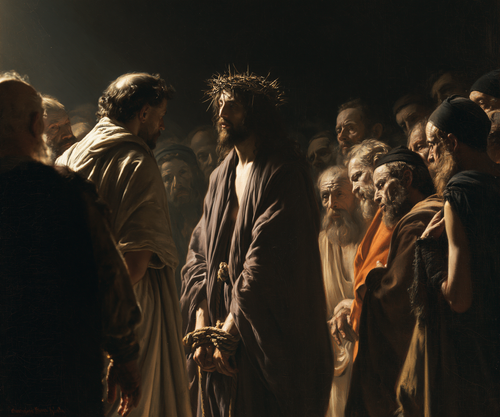 Ecce Homo - Heilige stilte · Landschap n° 2 - Christelijke kunst