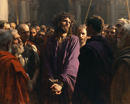 Ecce Homo - Heilige stilte · Landschap n° 4 - Christelijke kunst