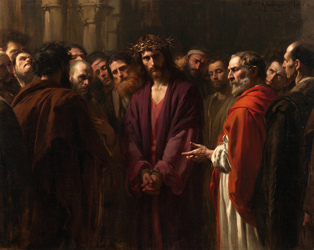 Ecce Homo - Heilige stilte · Landschap n° 6 - Christelijke kunst
