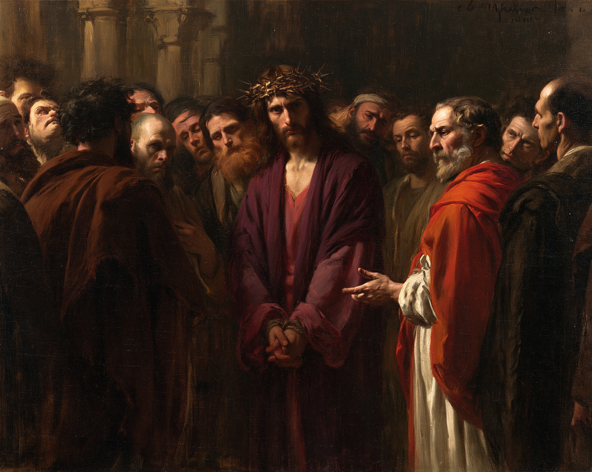 Ecce Homo - Heilige stilte · Landschap n° 6 - Christelijke kunst