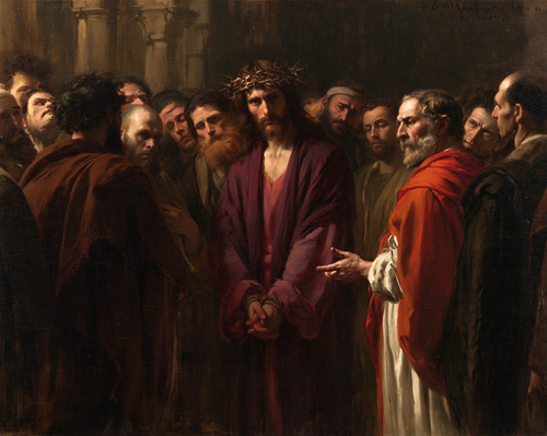 Ecce Homo - Heilige stilte · Landschap n° 6 - Christelijke kunst