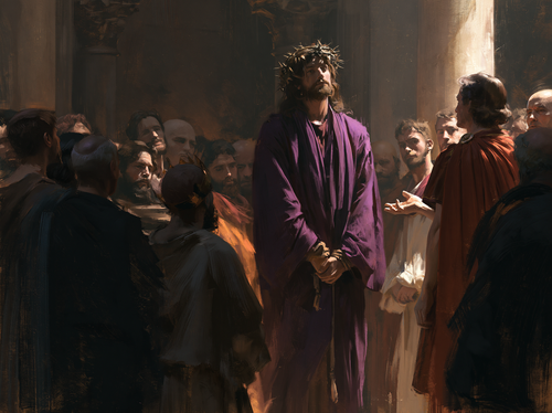 Ecce Homo - Heilige stilte · Landschap n° 9 - Christelijke kunst
