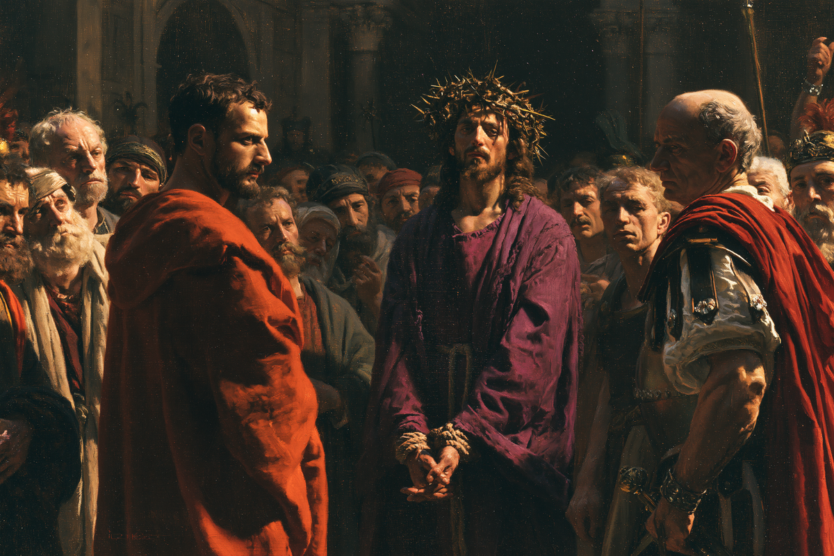 Ecce Homo - Heilige stilte · Landschap n° 13 - Christelijke kunst
