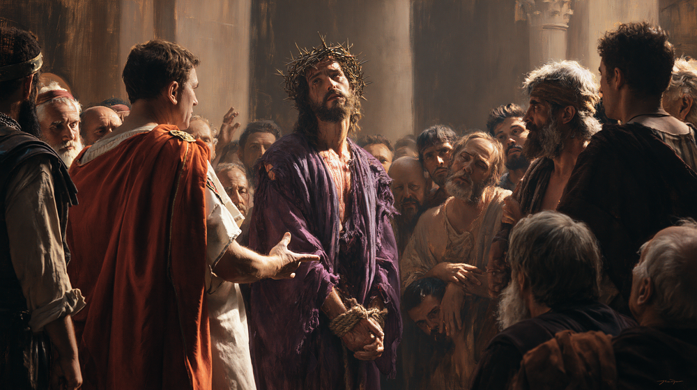 Ecce Homo - Heilige stilte · Landschap n° 14 - Christelijke kunst