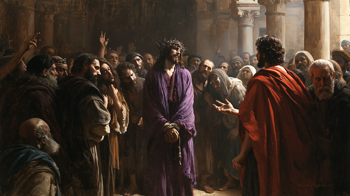 Ecce Homo - Heilige stilte · Landschap n° 15 - Christelijke kunst