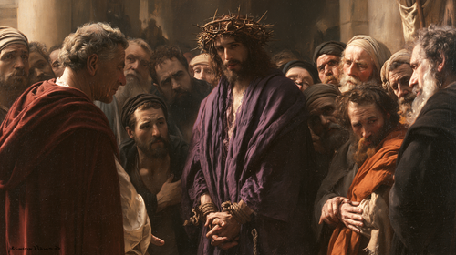 Ecce Homo - Heilige stilte · Landschap n° 16 - Christelijke kunst