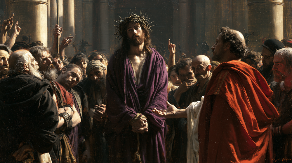 Ecce Homo - Heilige stilte · Landschap n° 17 - Christelijke kunst
