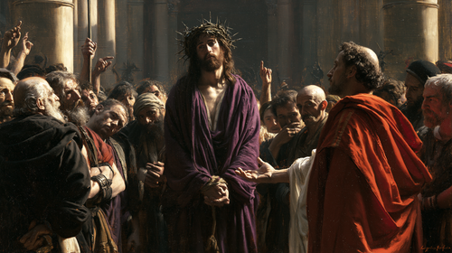 Ecce Homo - Heilige stilte · Landschap n° 17 - Christelijke kunst