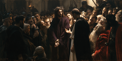 Ecce Homo - Heilige stilte · Landschap n° 18 - Christelijke kunst