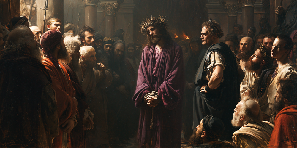 Ecce Homo - Heilige stilte · Landschap n° 19 - Christelijke kunst