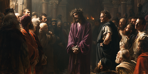 Ecce Homo - Heilige stilte · Landschap n° 19 - Christelijke kunst