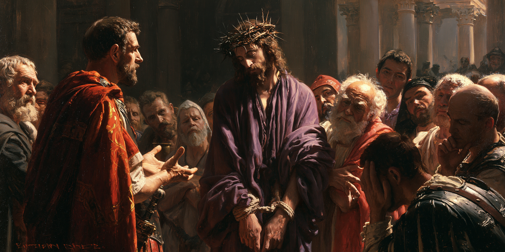 Ecce Homo - Heilige stilte · Landschap n° 21 - Christelijke kunst