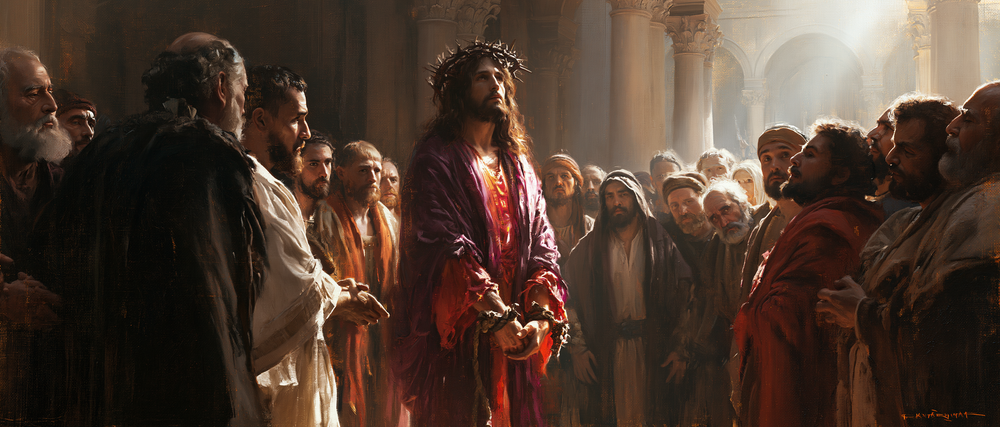 Ecce Homo - Heilige stilte · Landschap n° 23 - Christelijke kunst