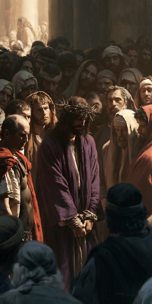 Ecce Homo - Heilige stilte · Portret n° 2 - Christelijke kunst