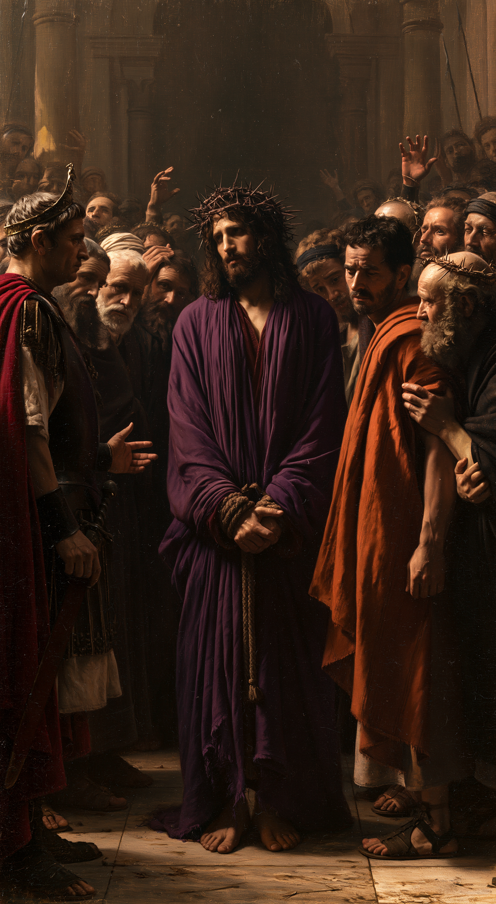 Ecce Homo - Heilige stilte · Portret n° 6 - Christelijke kunst