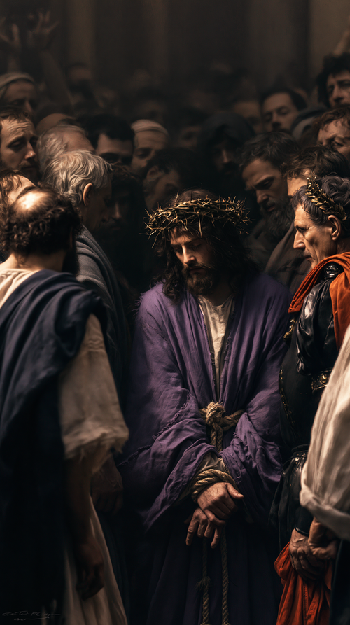 Ecce Homo - Heilige stilte · Portret n° 12 - Christelijke kunst