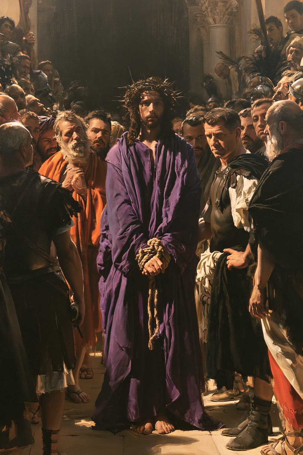 Ecce Homo - Heilige stilte · Portret n° 13 - Christelijke kunst