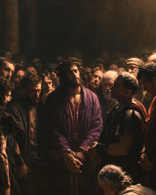 Ecce Homo - Heilige stilte · Portret n° 22 - Christelijke kunst