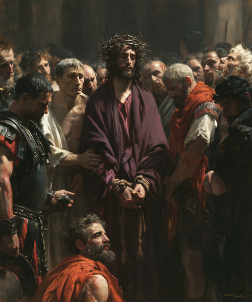 Ecce Homo - Heilige stilte · Portret n° 24 - Christelijke kunst