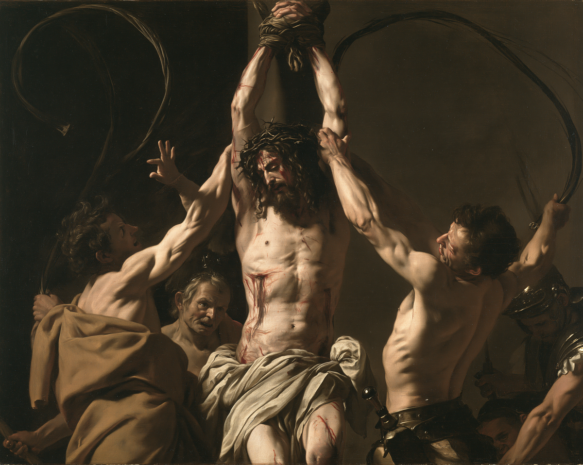De geseling van Christus - Explosie van beweging · Landschap n° 5 - Christelijke kunst