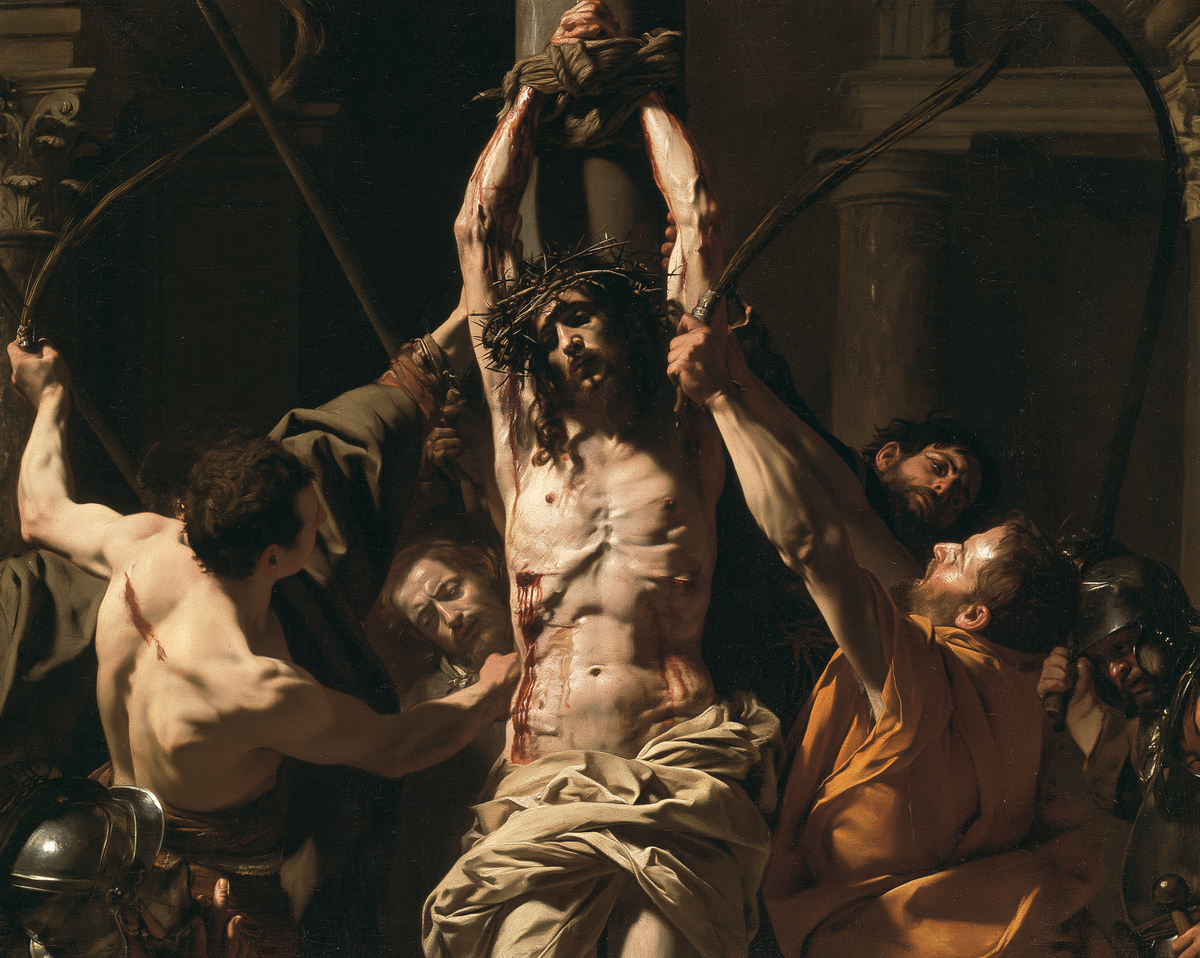 De geseling van Christus - Explosie van beweging · Landschap n° 6 - Christelijke kunst