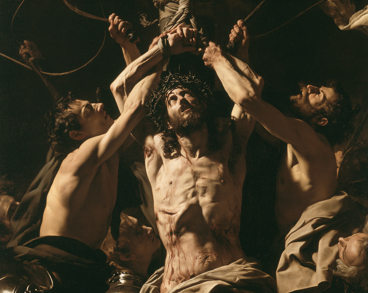 De geseling van Christus - Explosie van beweging · Landschap n° 7 - Christelijke kunst