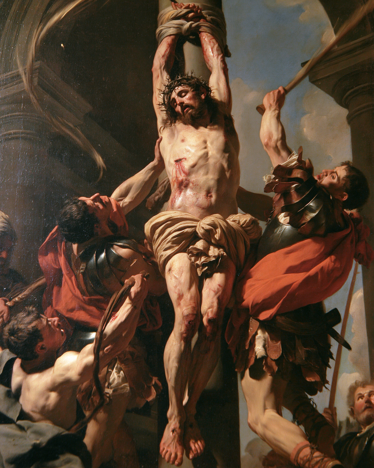 The Flagellation of Christ — The Passion Beneath the Open Sky