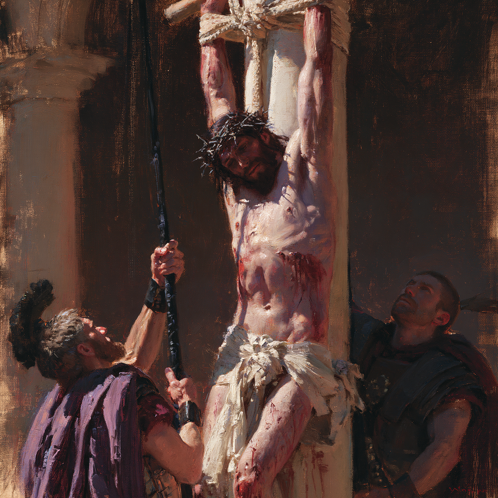 De geseling van Christus - Impressionist · Carré n° 2 - Christelijke kunst