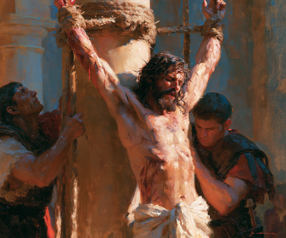 De geseling van Christus - Impressionistisch · Landschap n° 3 - Christelijke kunst