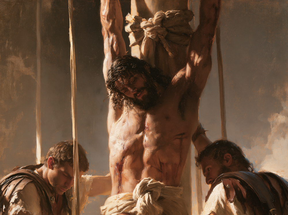 De geseling van Christus - Impressionistisch · Landschap n° 6 - Christelijke kunst
