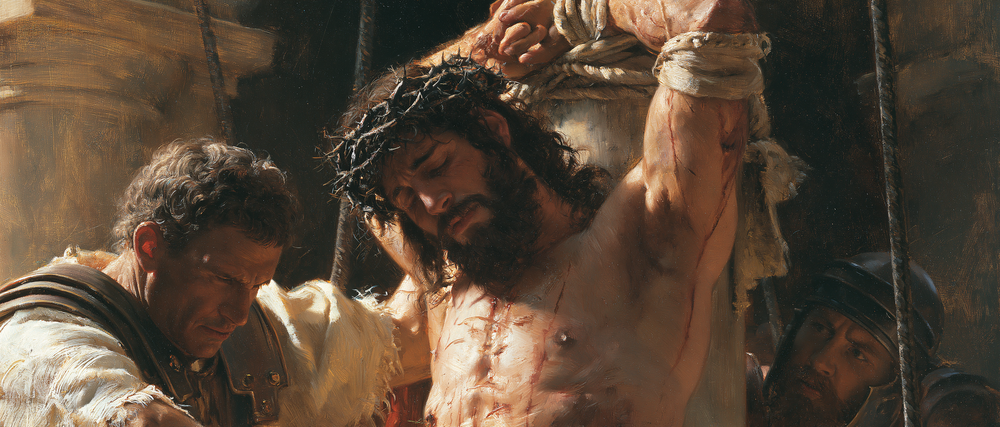 De geseling van Christus - Impressionistisch · Landschap n° 12 - Christelijke kunst
