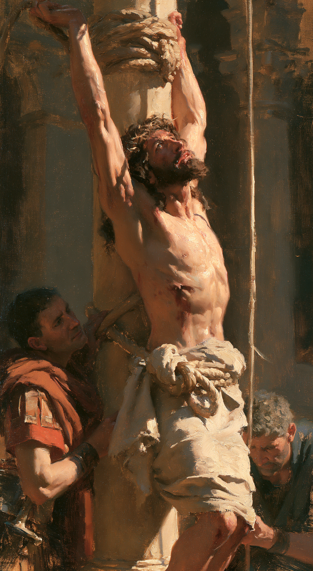 De geseling van Christus - Impressionistisch · Portret n° 7 - Christelijke kunst