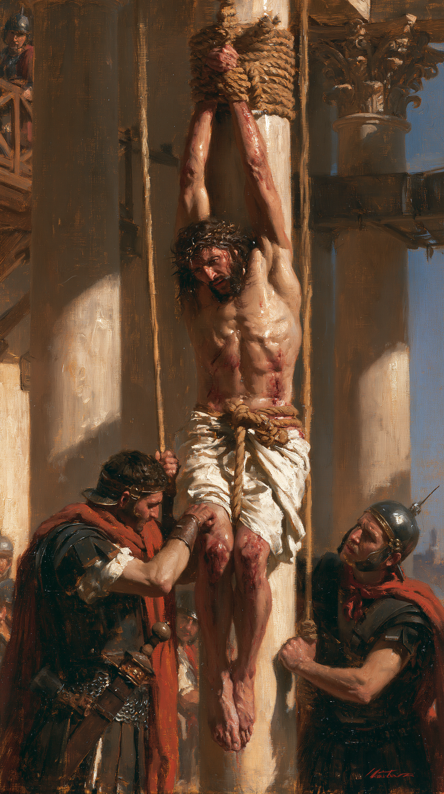 The Flagellation of Christ - Impressionist · Portrait n° 8