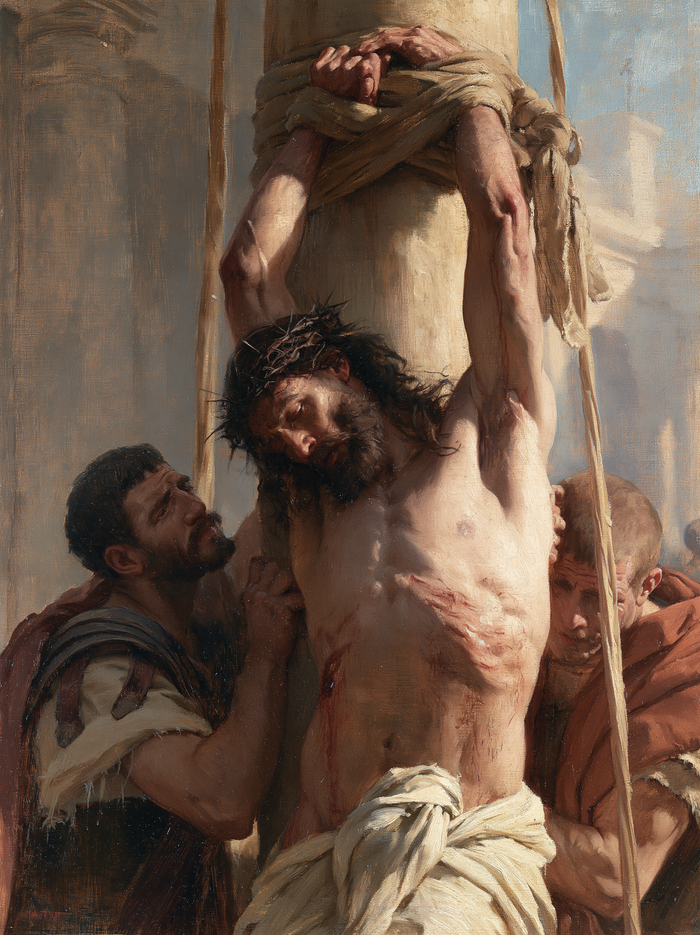 De geseling van Christus - impressionist · Portret n° 11