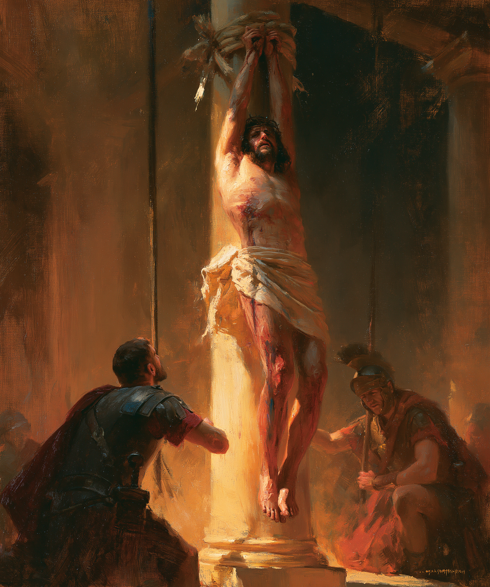 De geseling van Christus - Impressionistisch · Portret n° 17 - Christelijke kunst