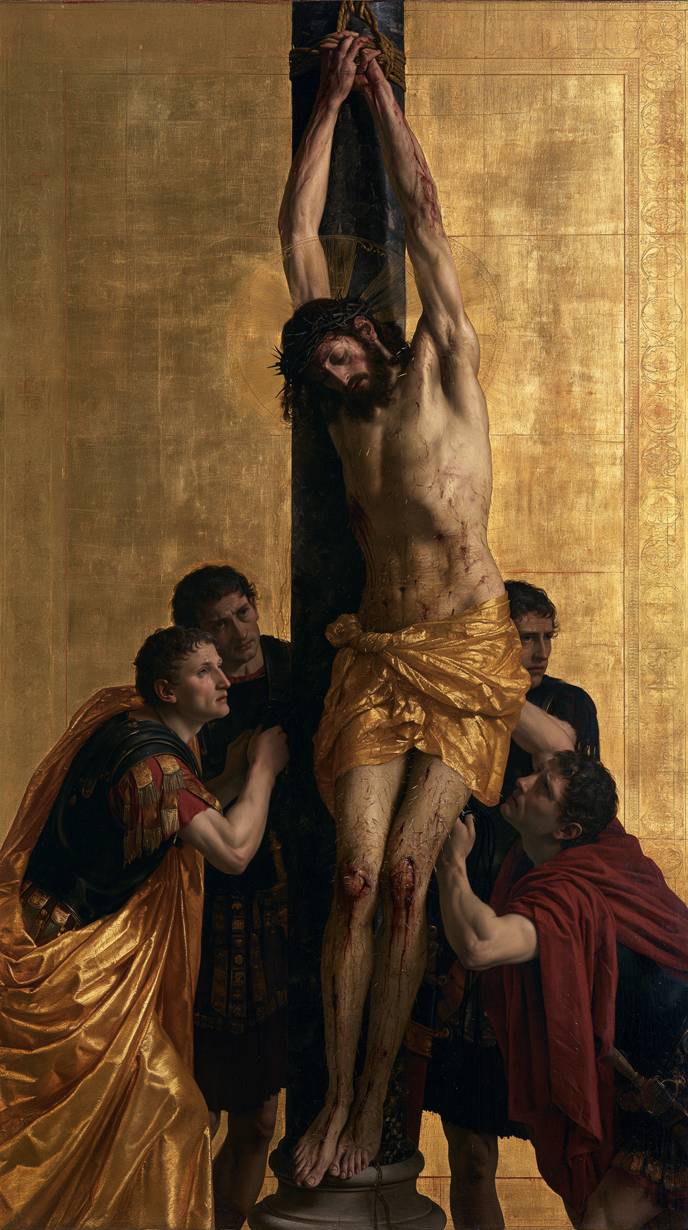 De geseling van Christus - Heilige Gouden · Portret n° 3 - Christelijke kunst