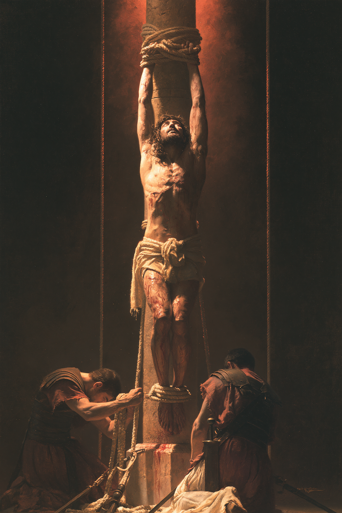 De geseling van Christus - Centraal symbool · Portret n° 3
