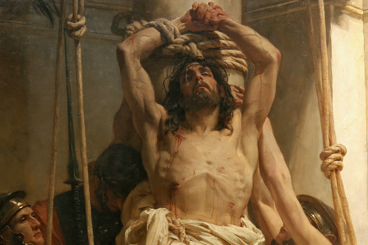 De geseling van Christus - symbolist · Landschap n° 5