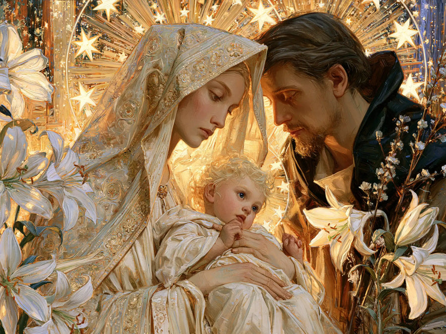 The Holy Family - Symbolist · Landscape n° 2