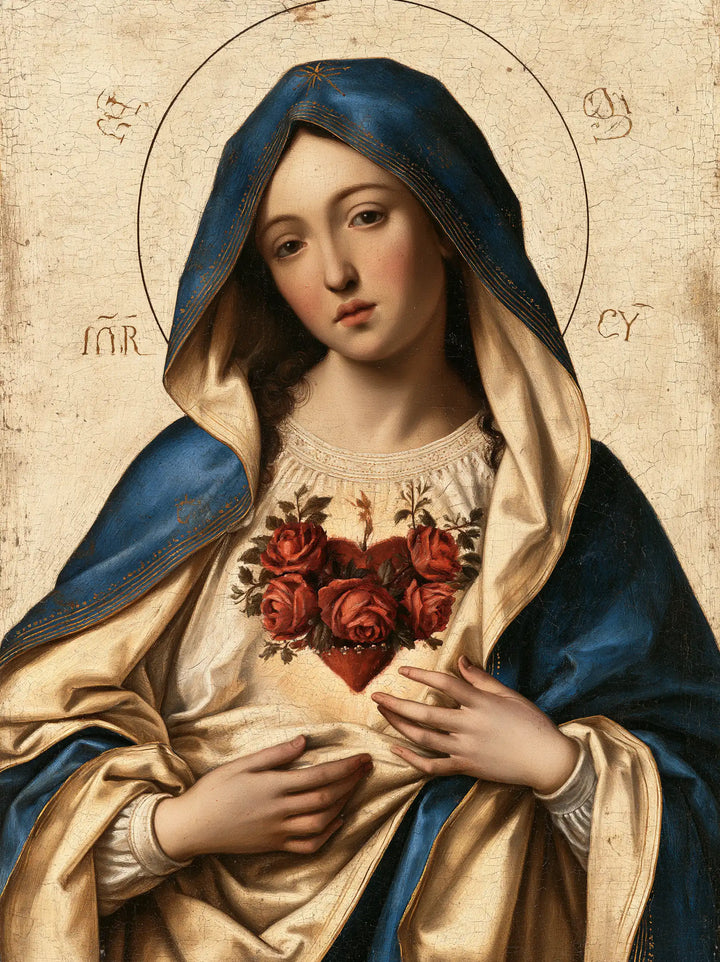The Immaculate Heart of Mary — The Heart of Roses in the Fine Circle