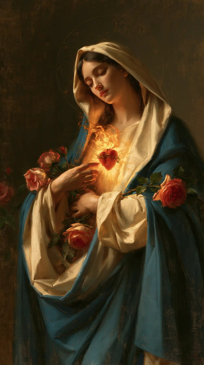 Immaculate Heart of Mary - Mary as Divine Light · Portrait n° 8