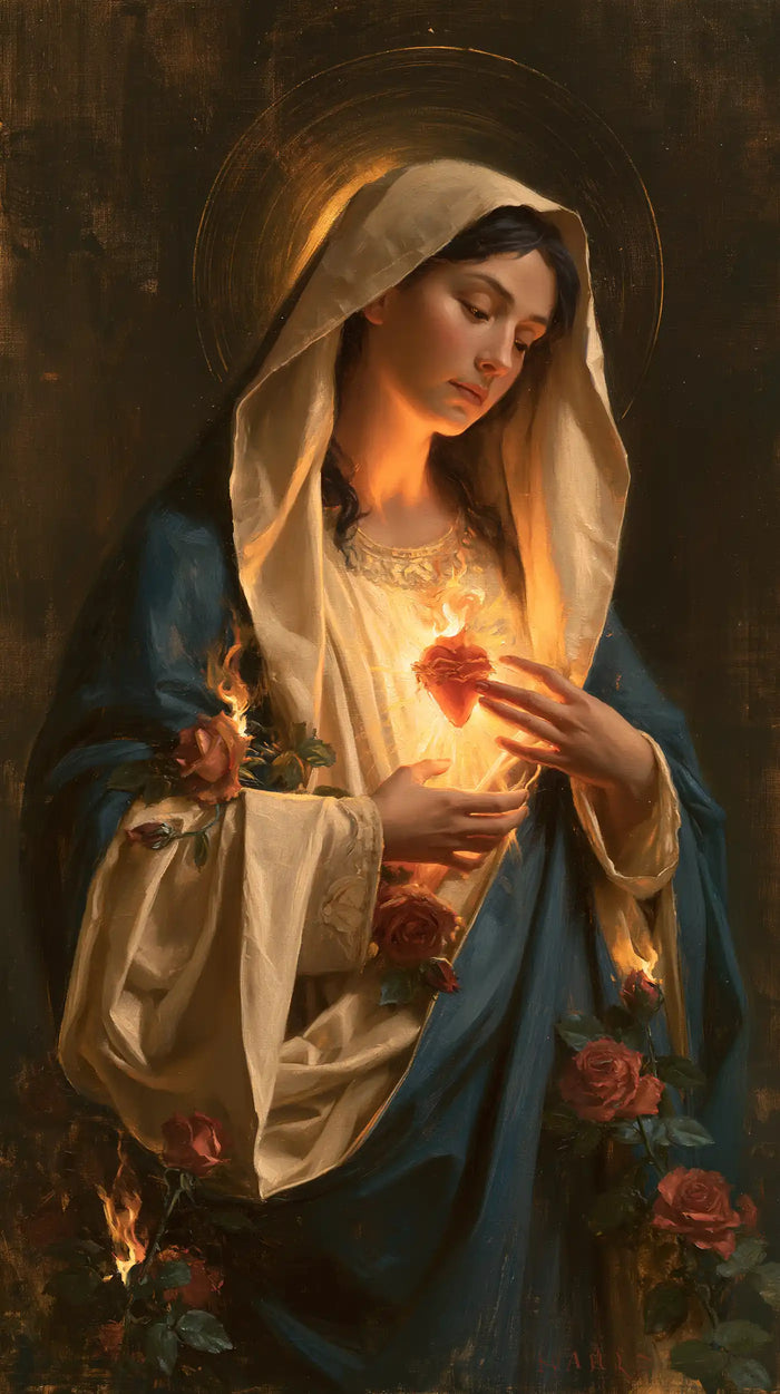Immaculate Heart of Mary - Mary as Divine Light · Portrait n° 9